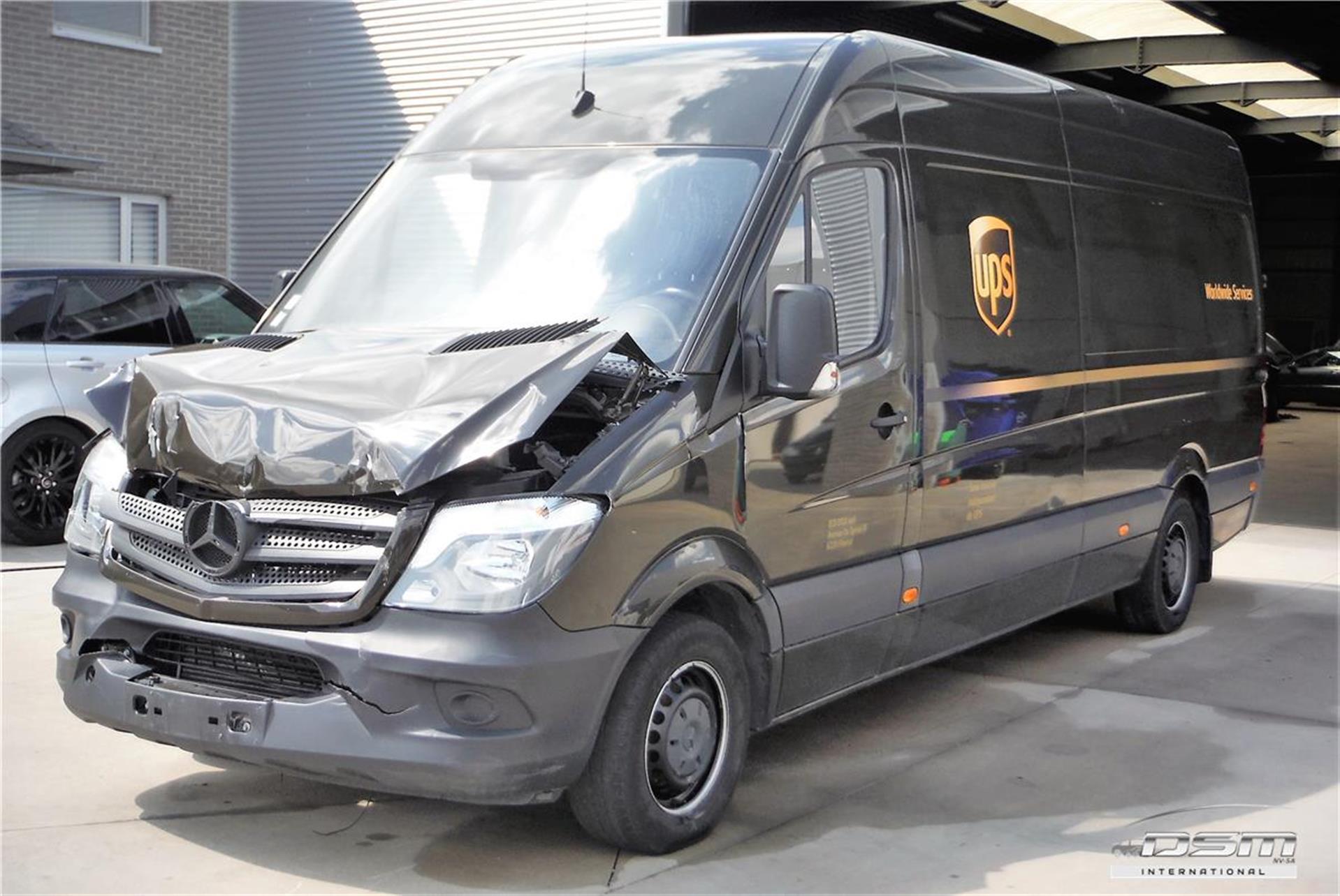 MERCEDES - CAMION PORTE VOITURE CONFIDENTIEL 2 ESSIEUX CASSANT SPRINTER 419  - ALGEMA